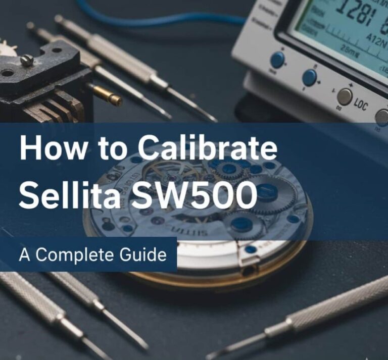 how to calibrate the Sellita SW500